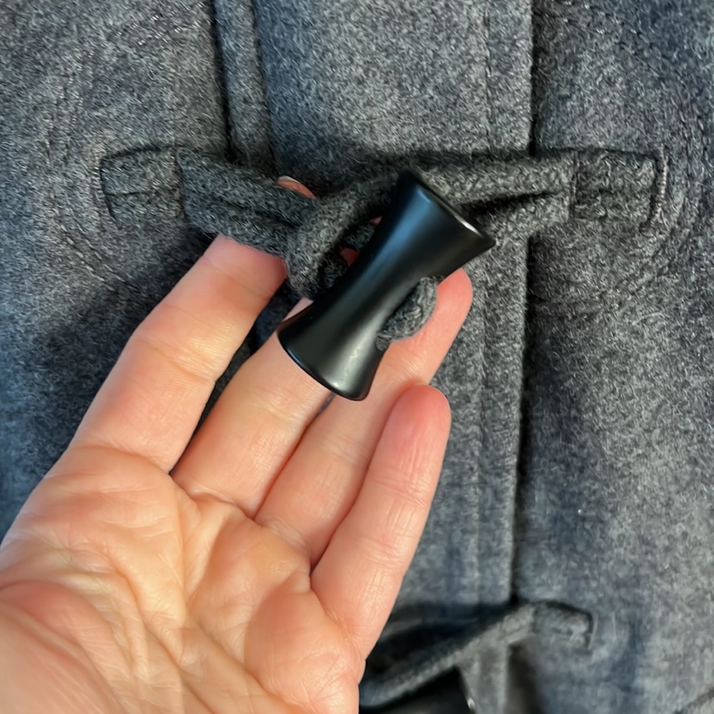 Gap Wool Blend Toggle Closure Hooded Jacket. Size… - image 3